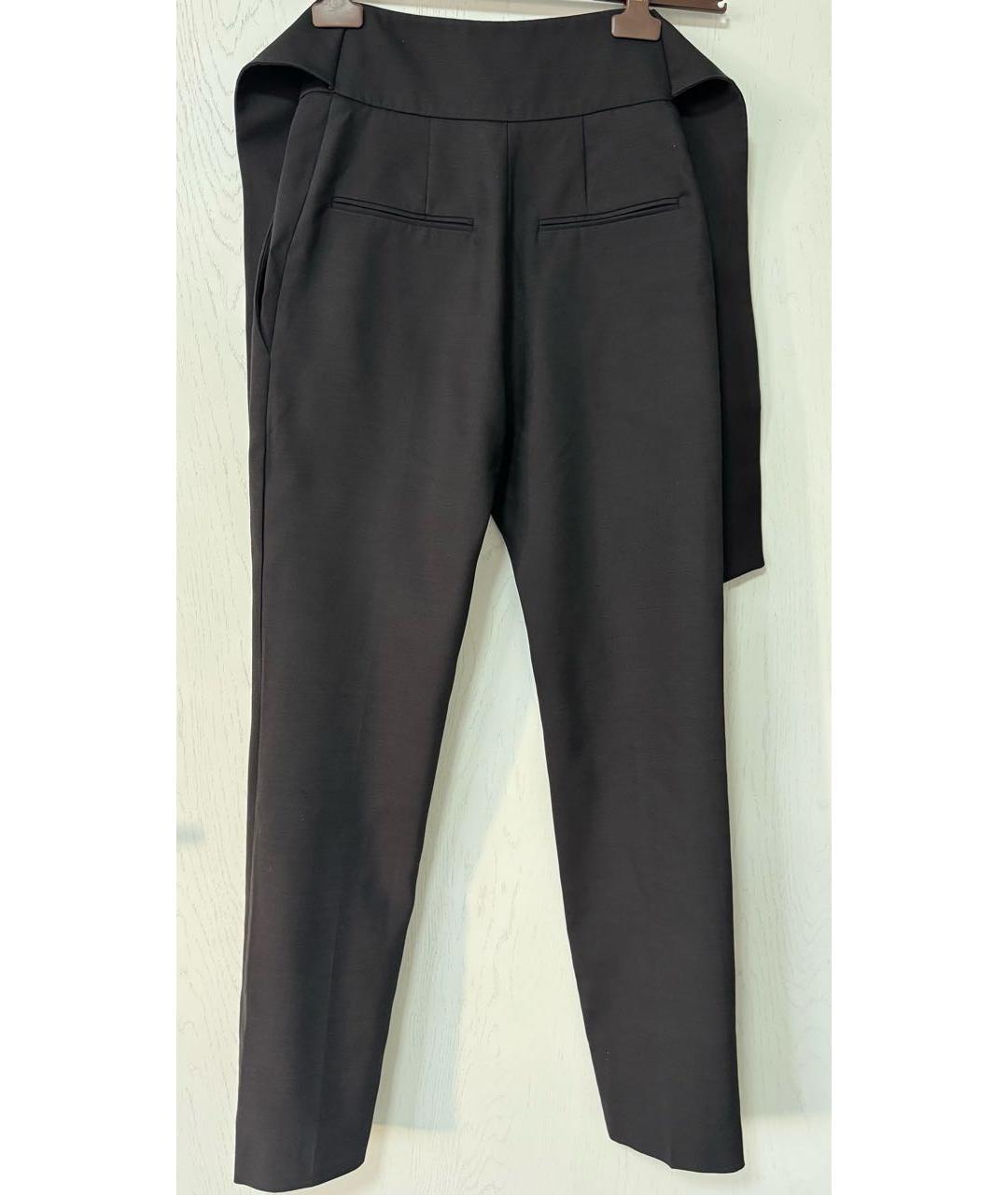 VALENTINO Черные прямые брюки, фото 2