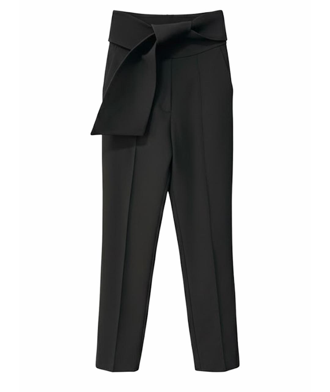 VALENTINO Черные прямые брюки, фото 1