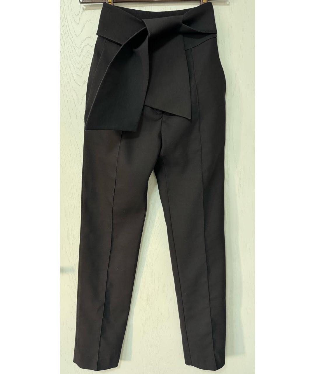 VALENTINO Черные прямые брюки, фото 9
