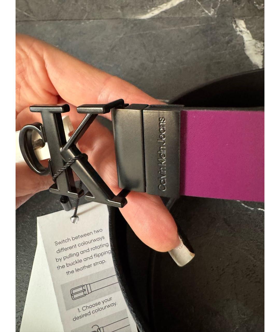 CALVIN KLEIN Мульти кожаный ремень, фото 7