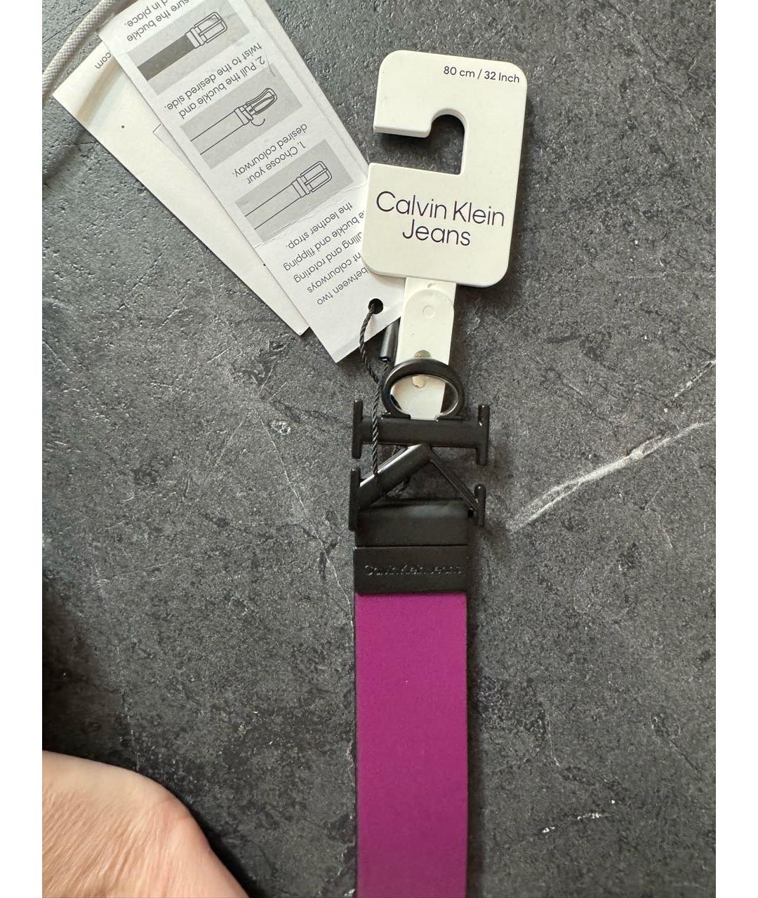 CALVIN KLEIN Мульти кожаный ремень, фото 2