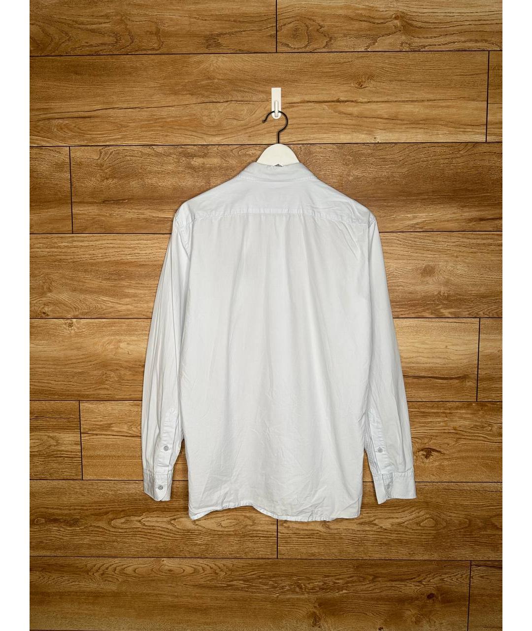 RAF SIMONS Белая хлопковая рубашка, фото 2