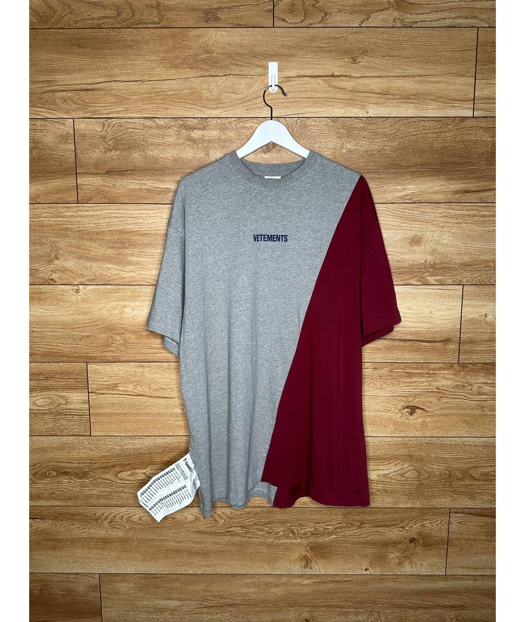 VETEMENTS Мульти хлопковая футболка, фото 9