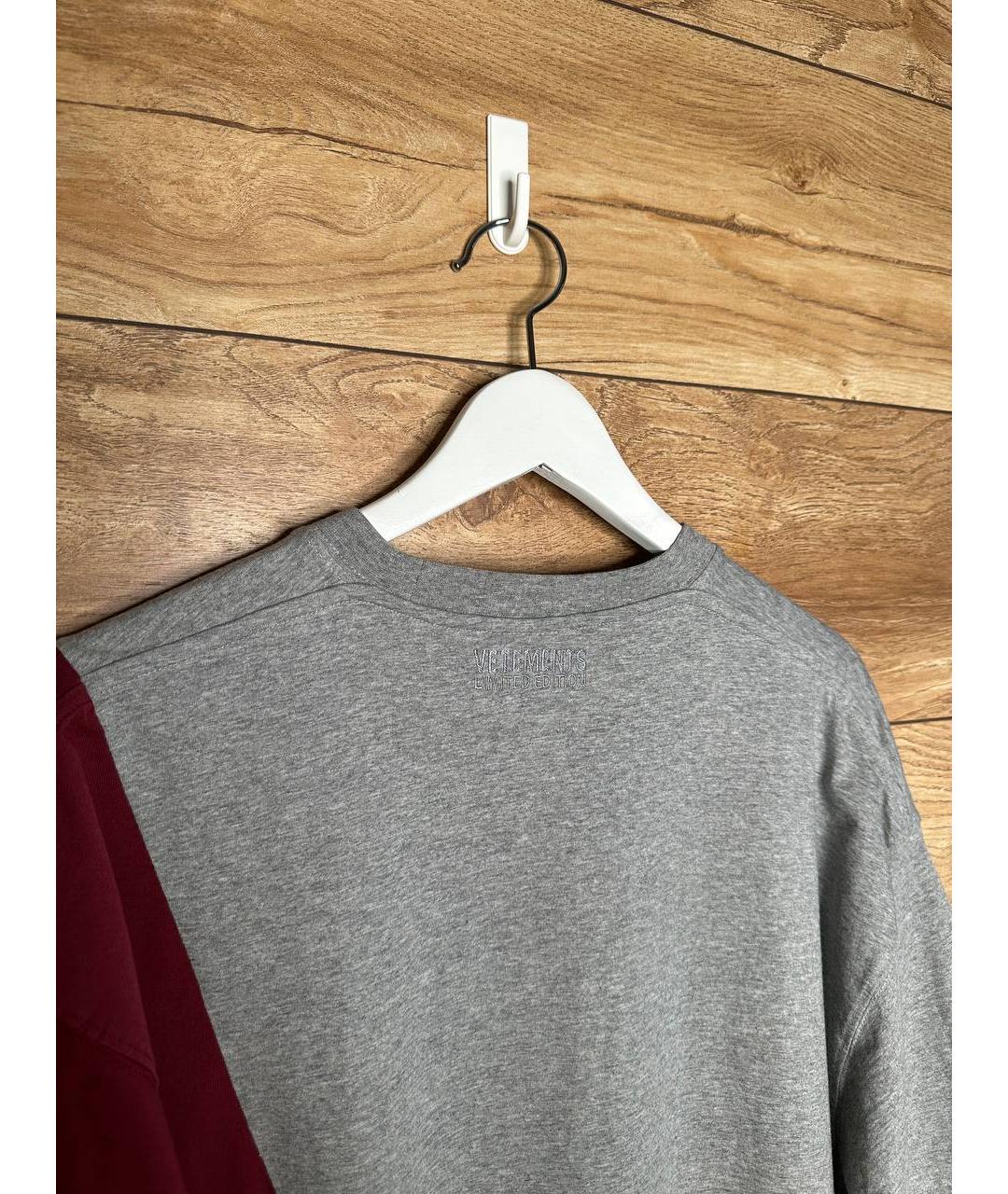 VETEMENTS Мульти хлопковая футболка, фото 4