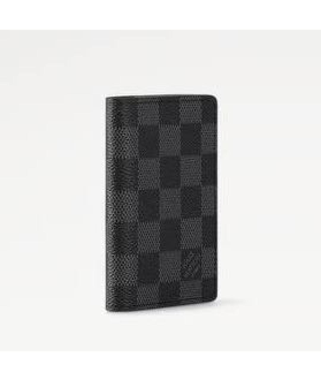 LOUIS VUITTON Черный кардхолдер, фото 2