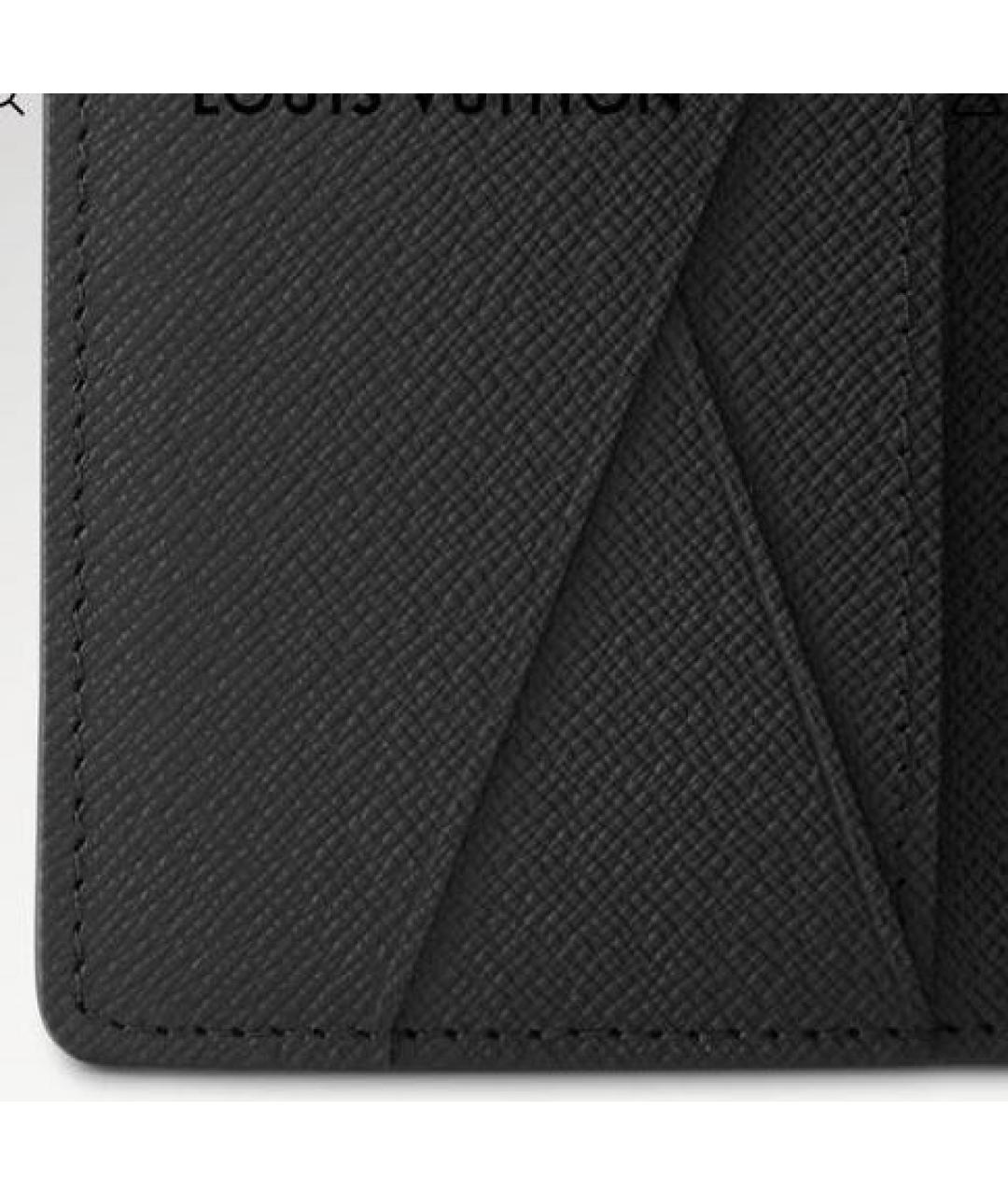LOUIS VUITTON Черный кардхолдер, фото 4