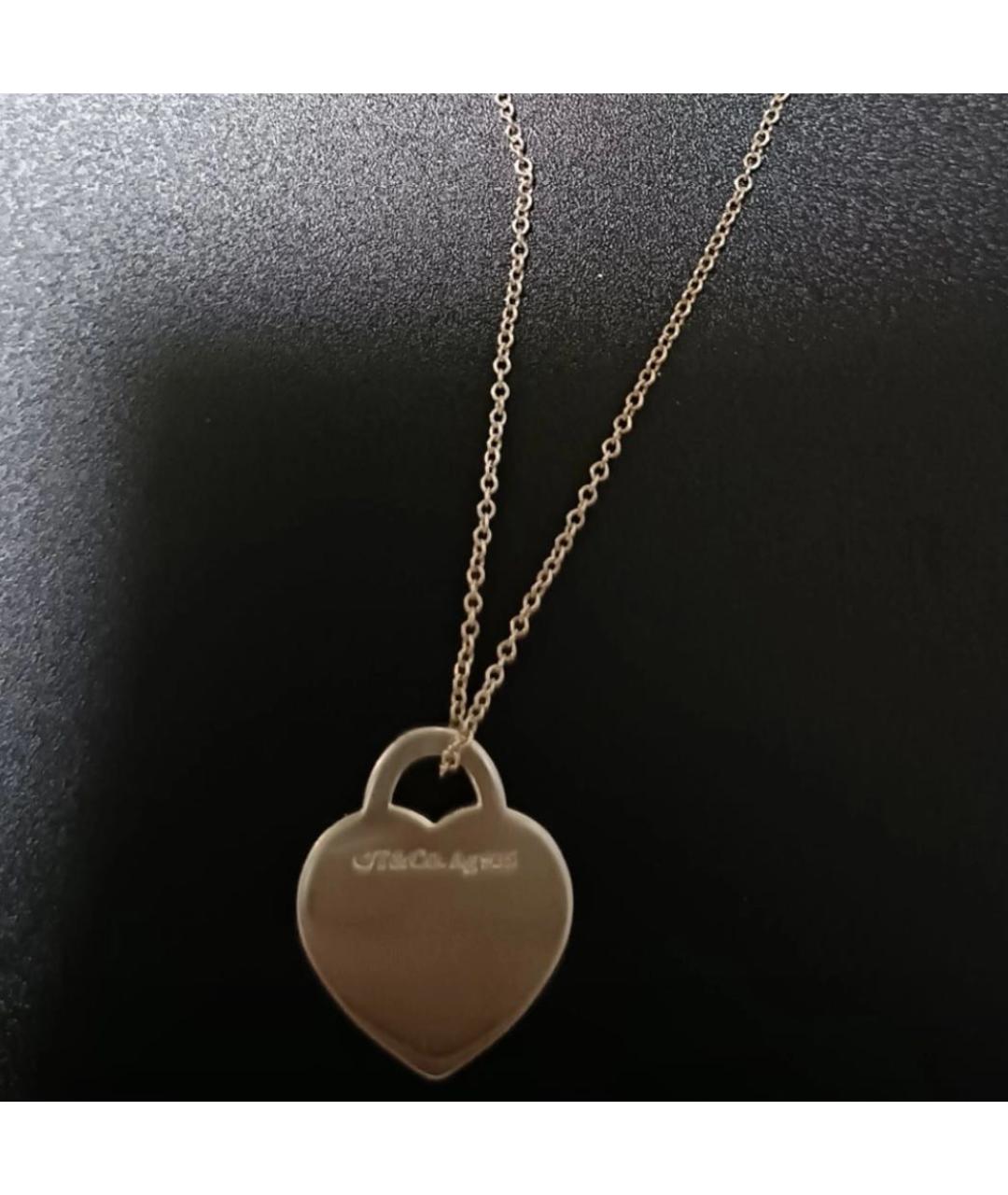 TIFFANY&CO Серебряное серебряное колье, фото 6