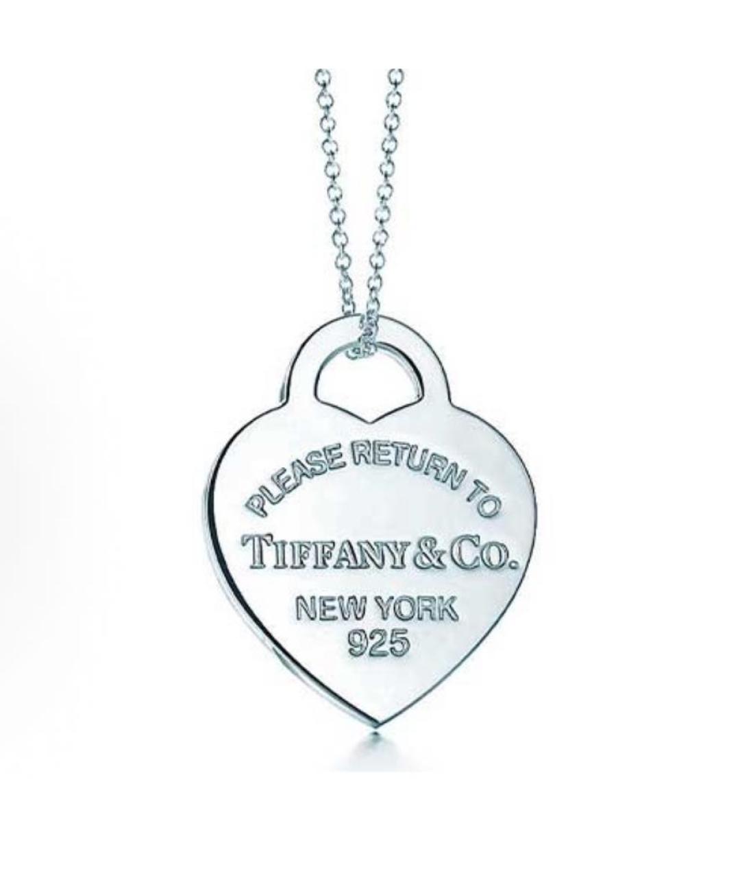 TIFFANY&CO Серебряное серебряное колье, фото 8