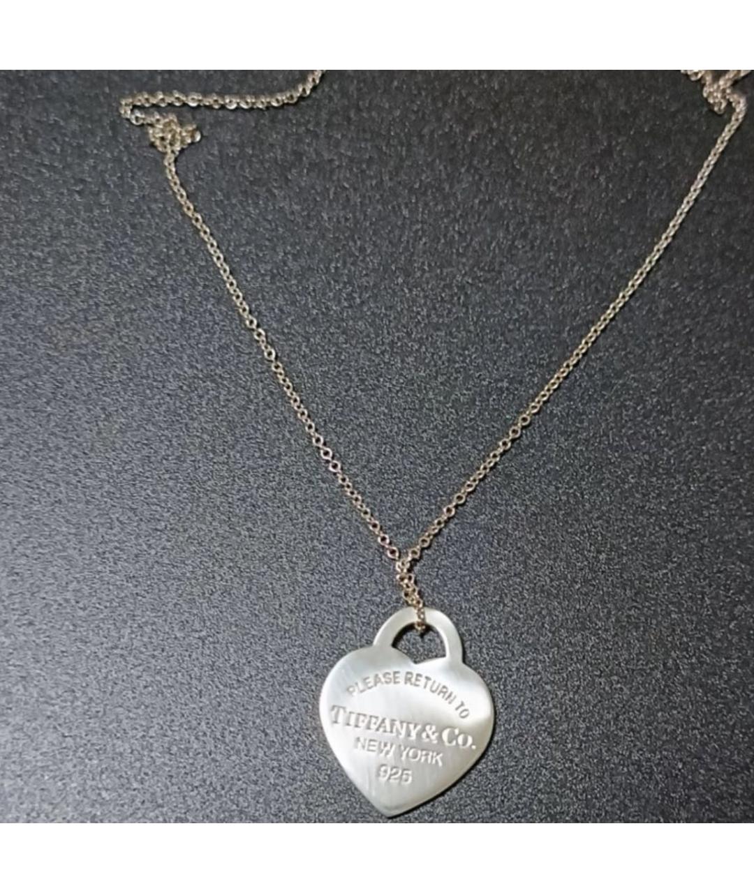 TIFFANY&CO Серебряное серебряное колье, фото 5