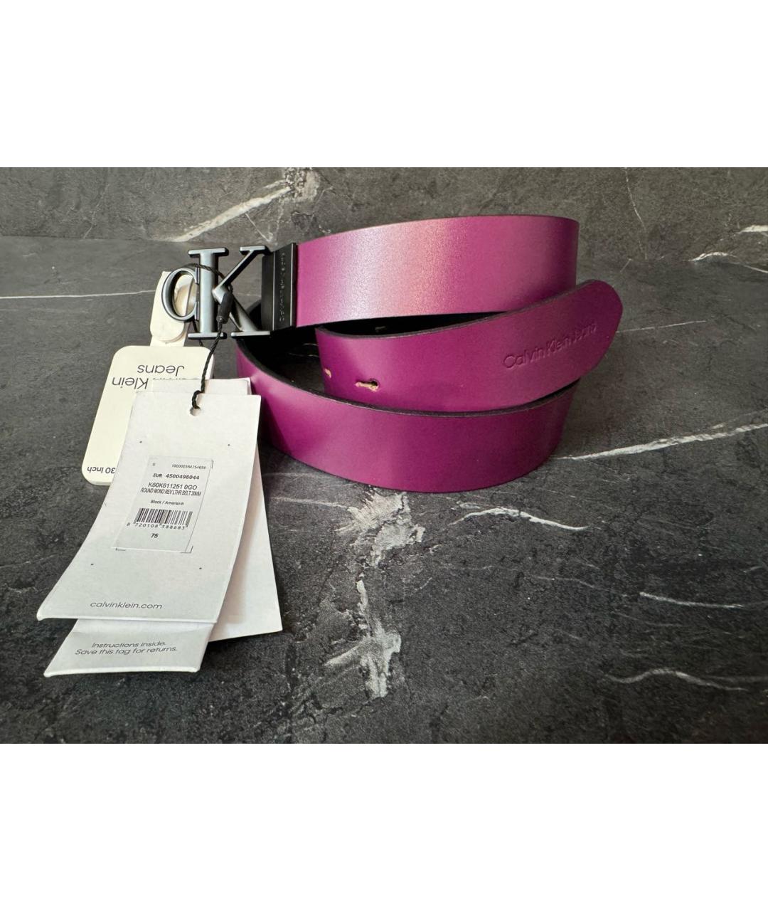 CALVIN KLEIN Мульти кожаный ремень, фото 9