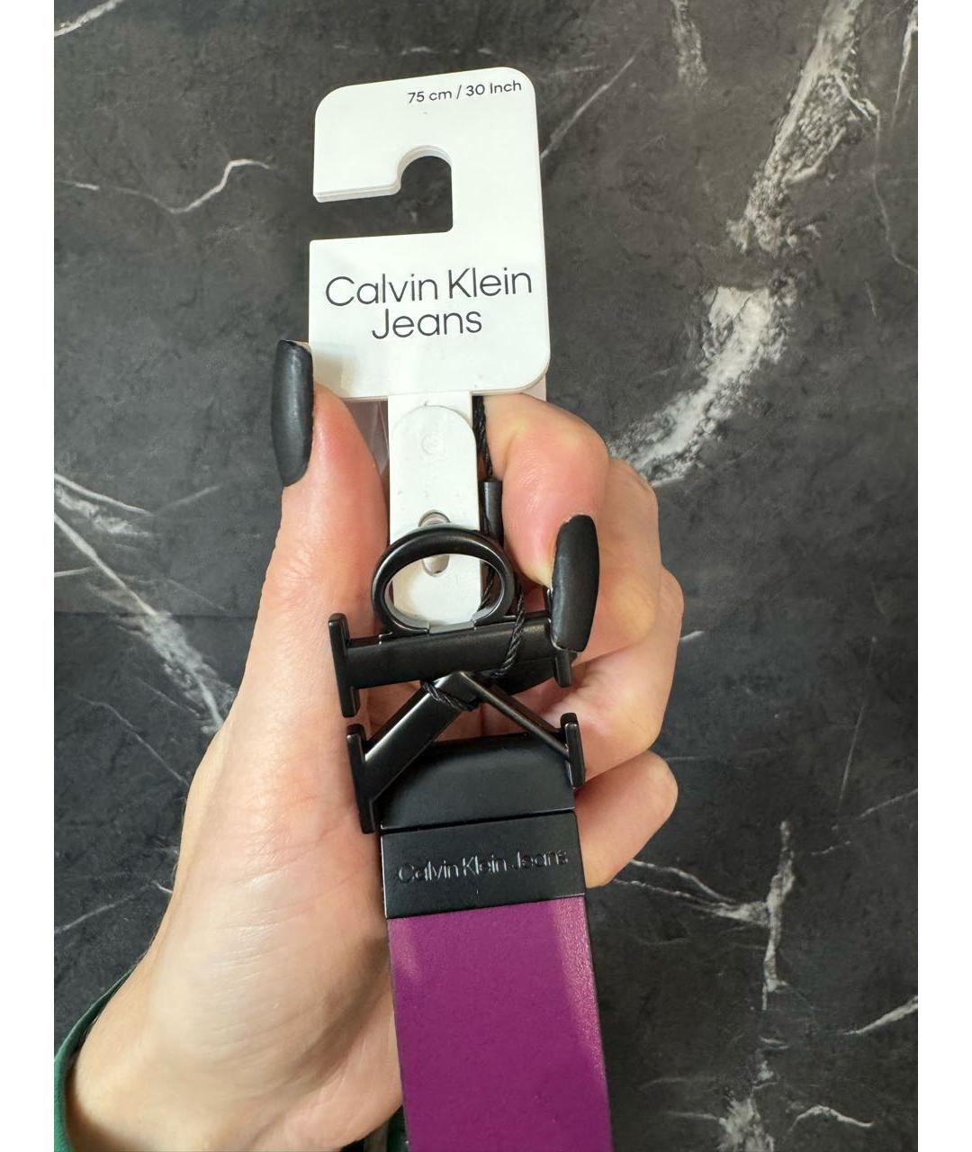 CALVIN KLEIN Мульти кожаный ремень, фото 5