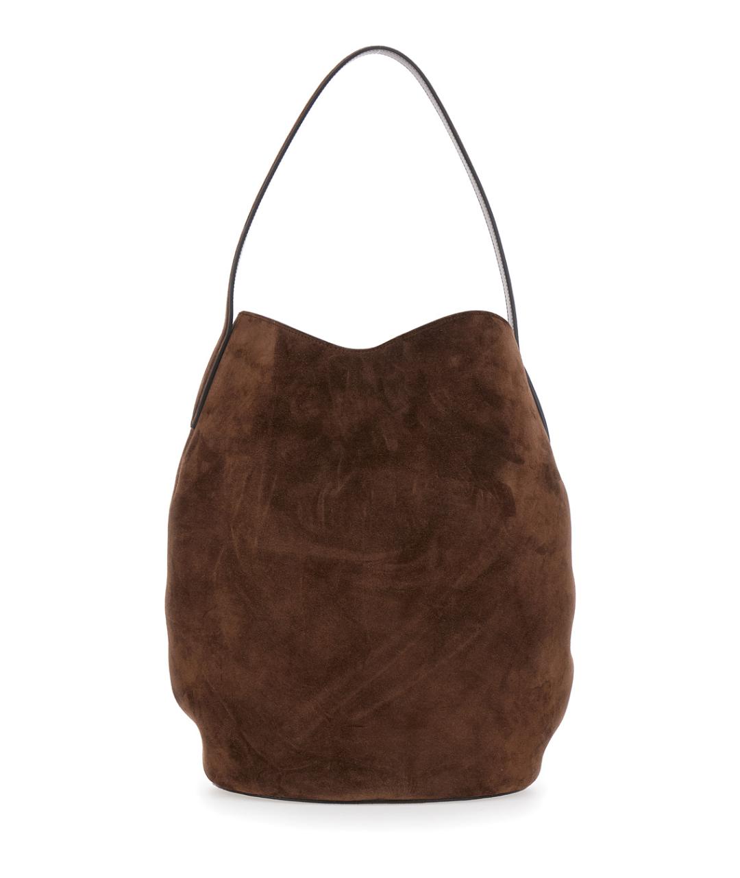 LIFFNER Коричневая замшевая сумка через плечо, фото 2
