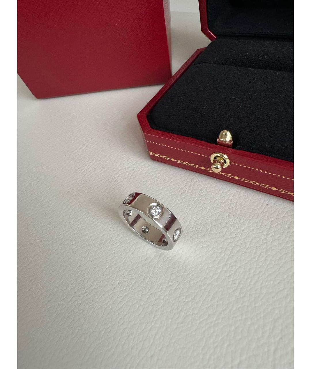 CARTIER Серебряное кольцо из белого золота, фото 9