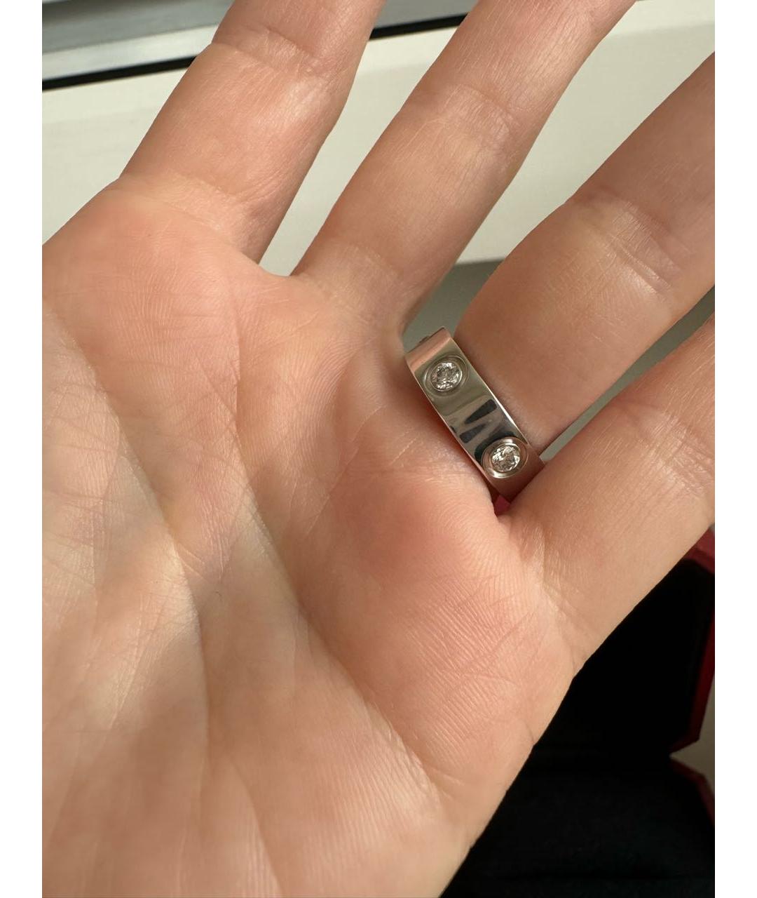 CARTIER Серебряное кольцо из белого золота, фото 8