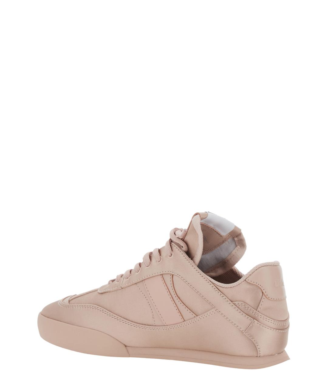 CHLOE Розовые текстильные кроссовки, фото 3