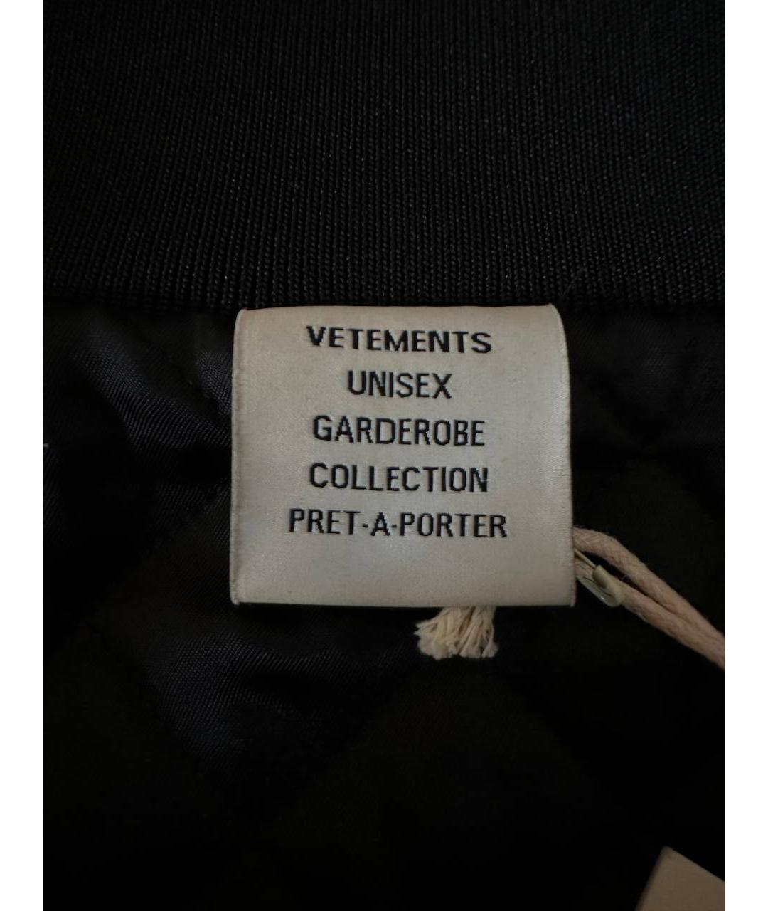 VETEMENTS Бордовая шерстяная куртка, фото 6