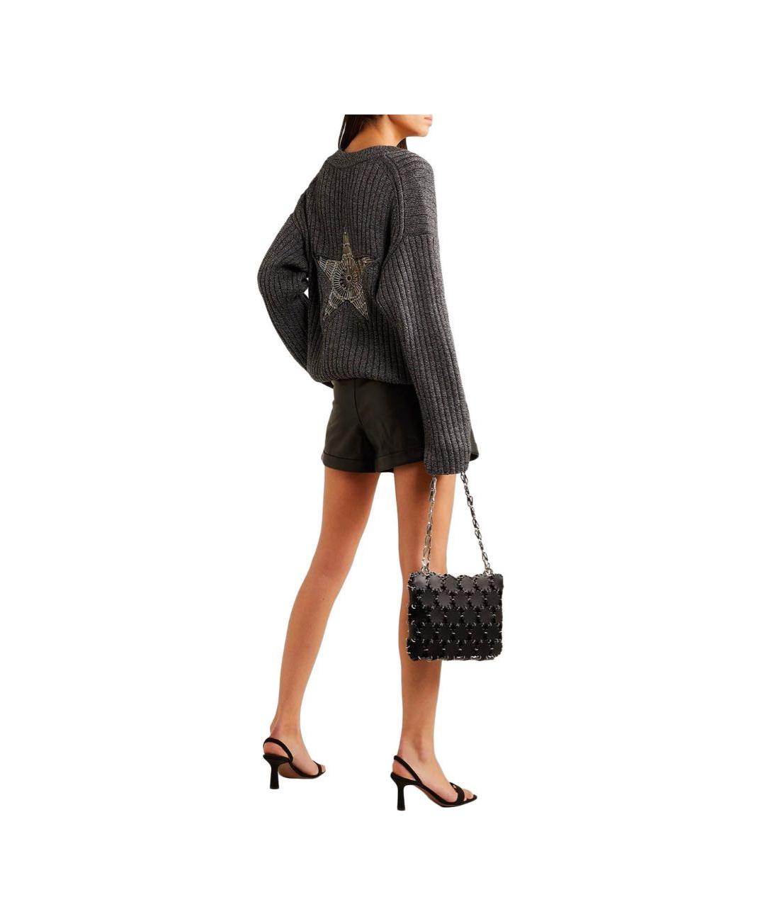 ALEXANDER WANG Антрацитовый вискозный джемпер / свитер, фото 6