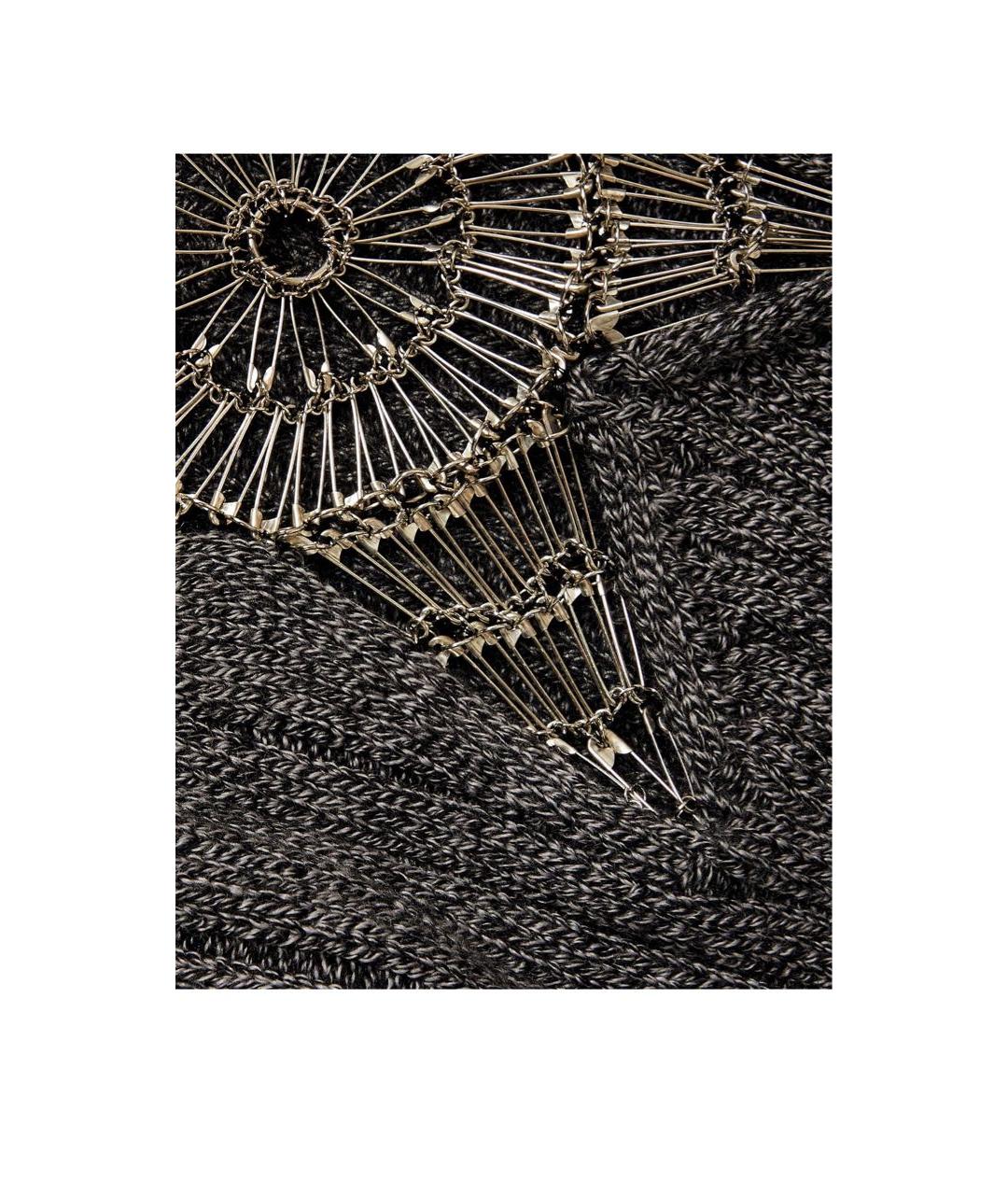 ALEXANDER WANG Антрацитовый вискозный джемпер / свитер, фото 4