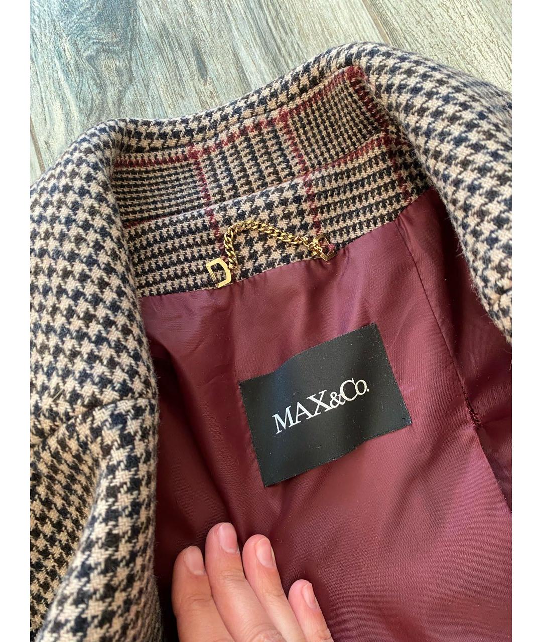 MAX&CO Шерстяное пальто, фото 4