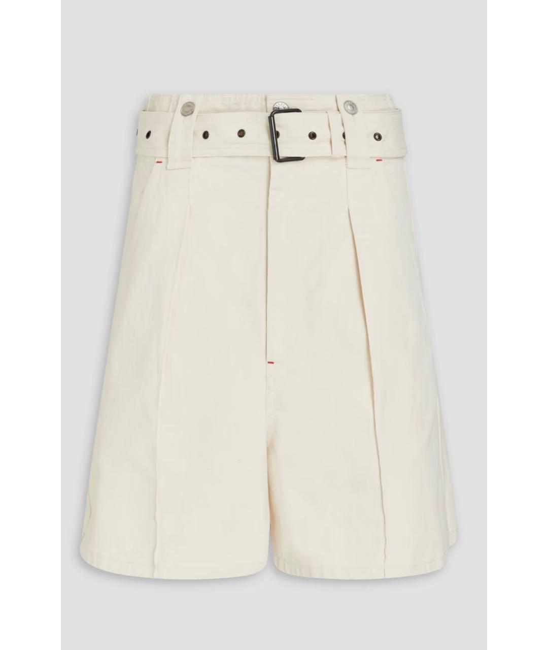 ISABEL MARANT Бежевые хлопковые шорты, фото 9