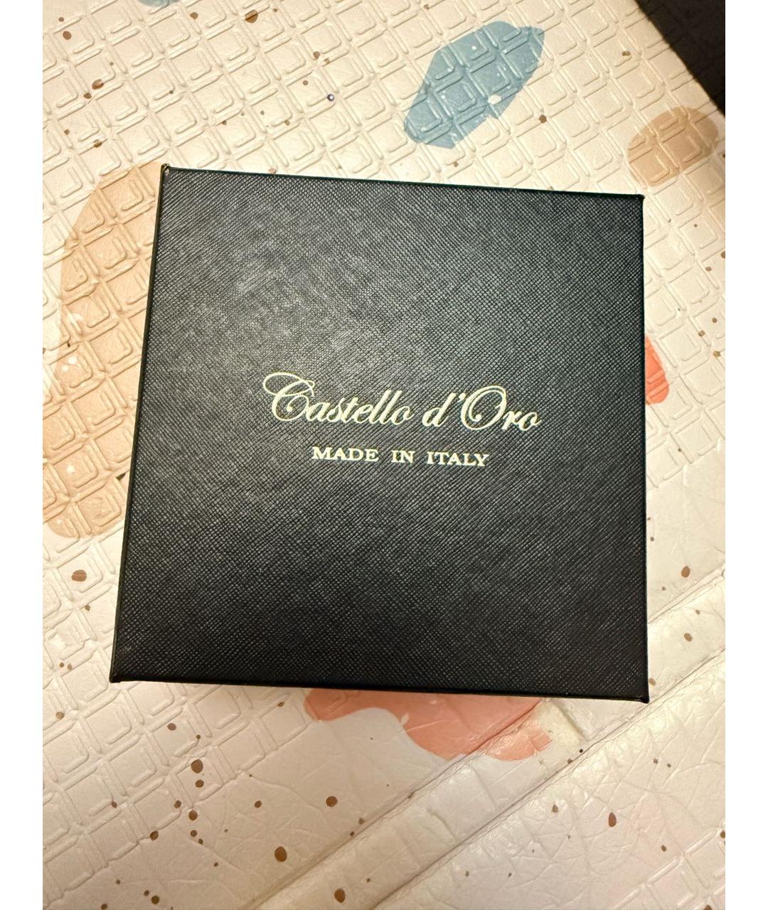 Castello d'Oro Коричневый кожаный ремень, фото 4