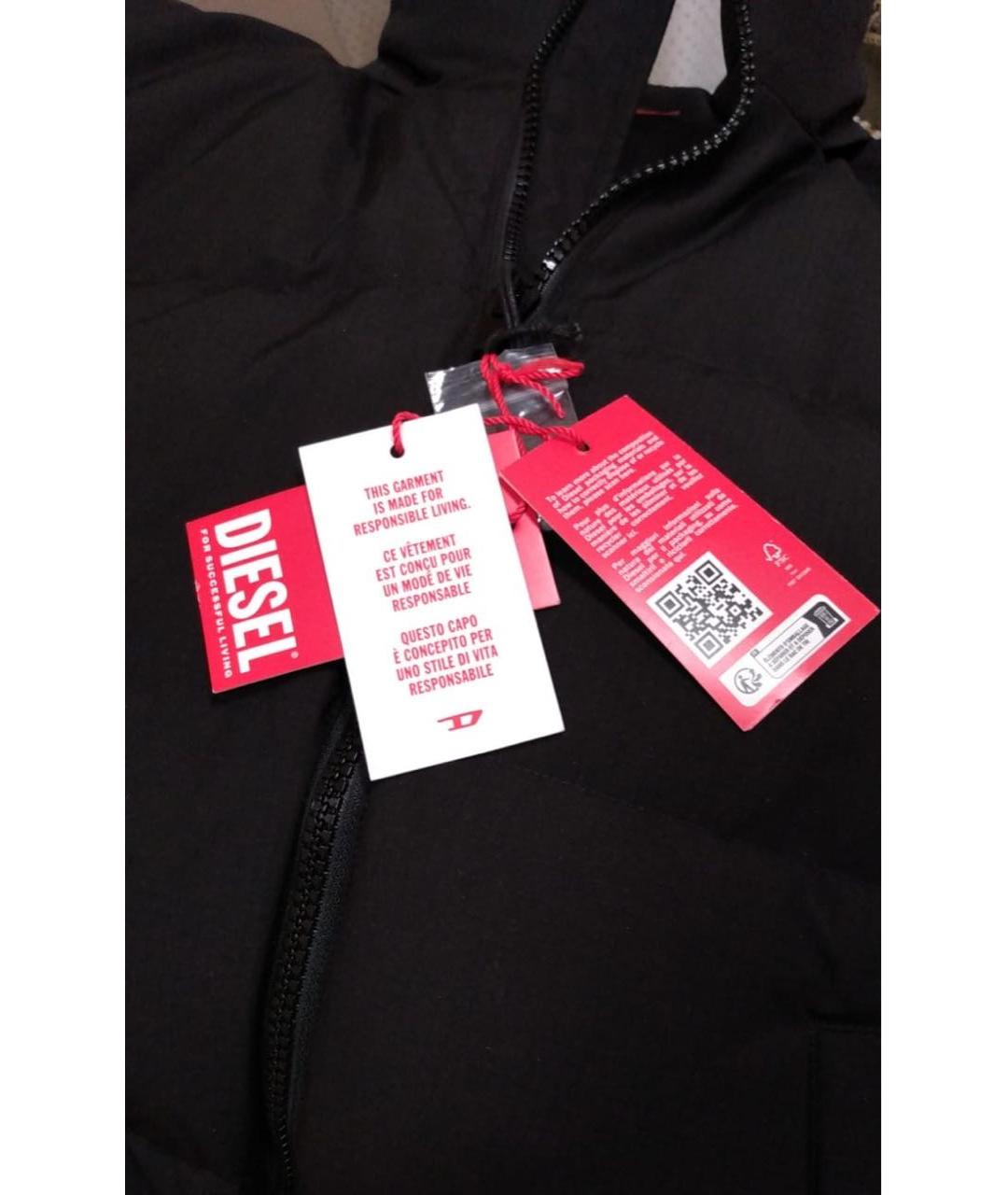 DIESEL Черная куртка, фото 4
