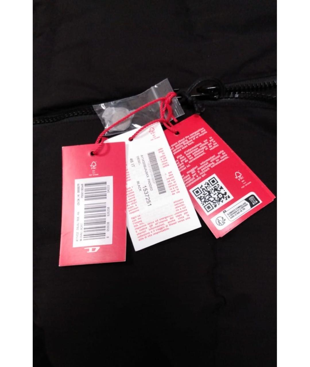 DIESEL Черная куртка, фото 3