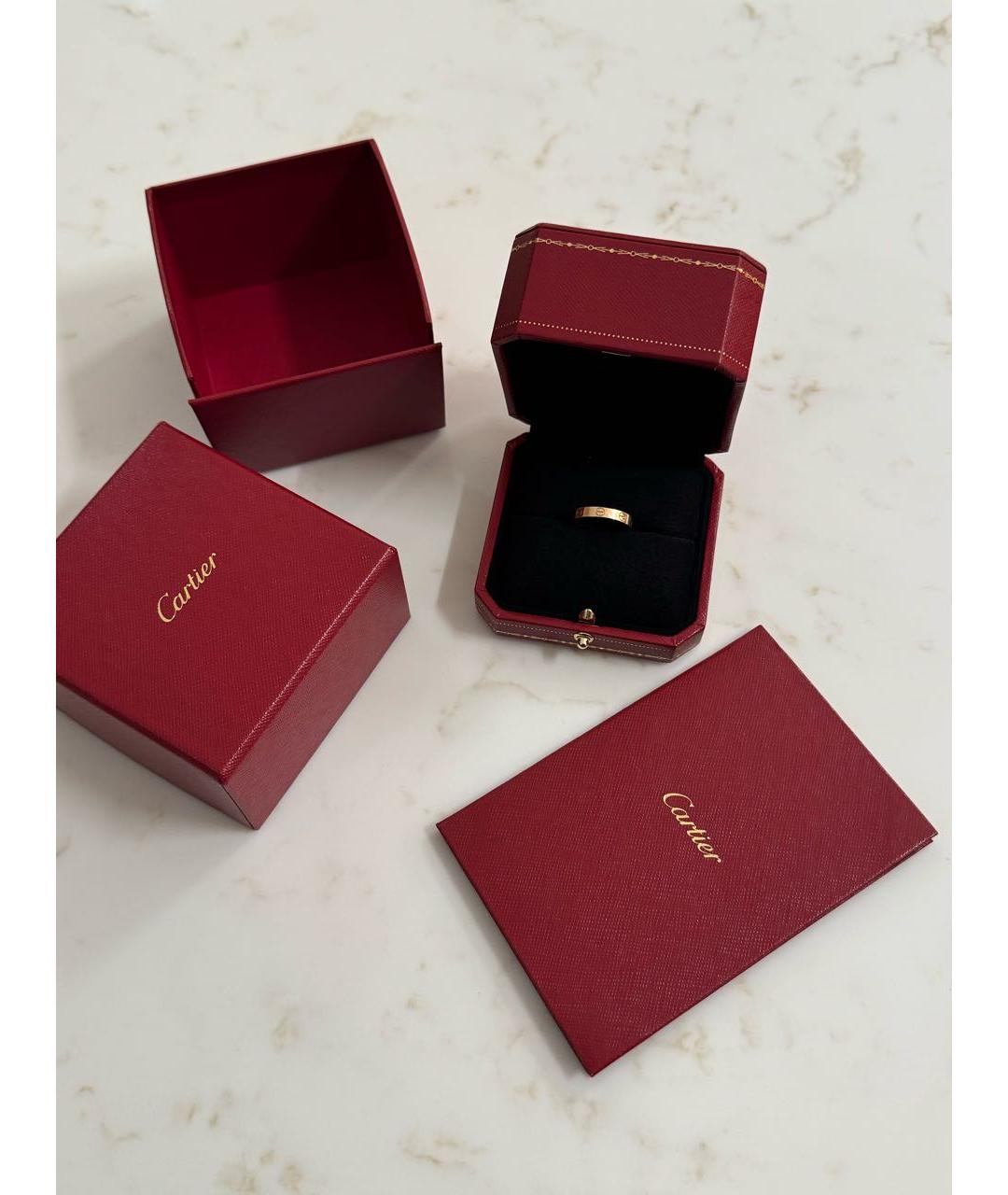 CARTIER Золотое кольцо из розового золота, фото 4