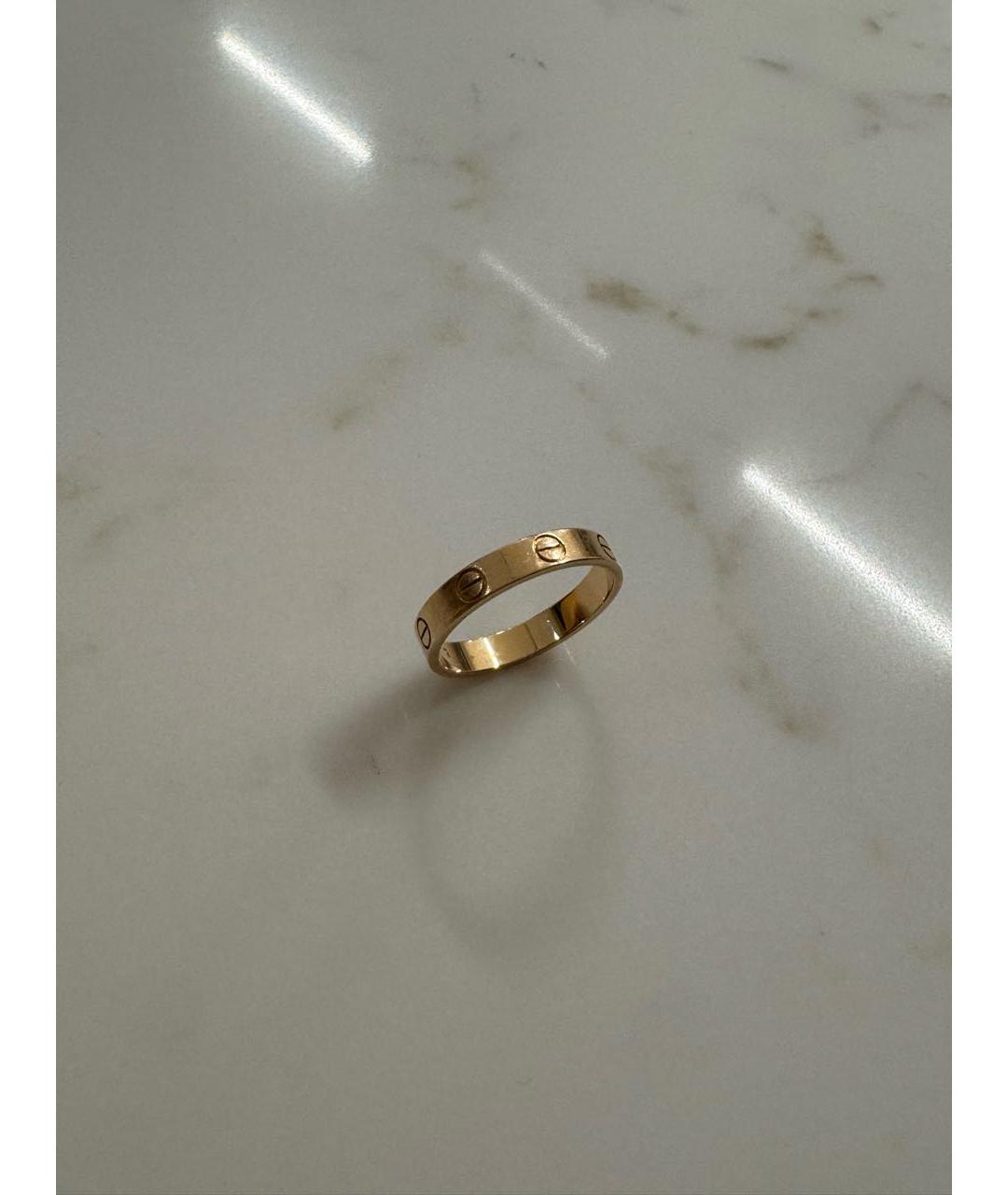 CARTIER Золотое кольцо из розового золота, фото 3