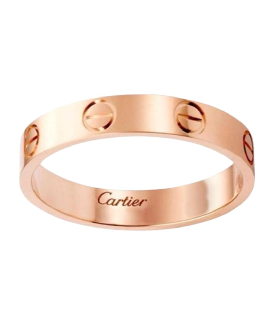 CARTIER Золотое кольцо из розового золота, фото 1