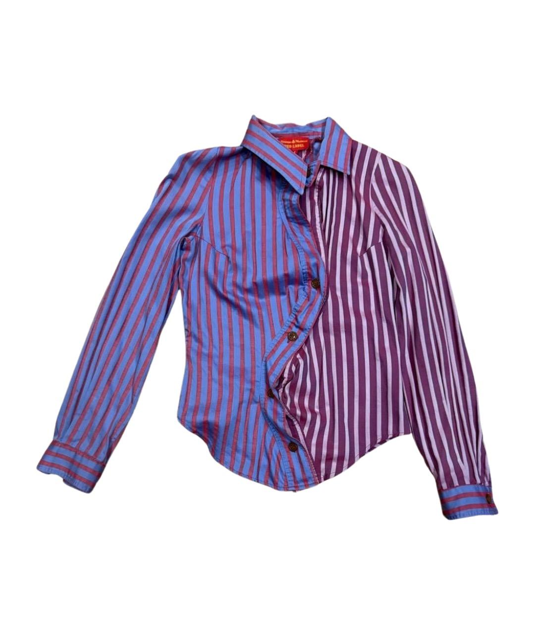 VIVIENNE WESTWOOD Мульти хлопковая рубашка, фото 1