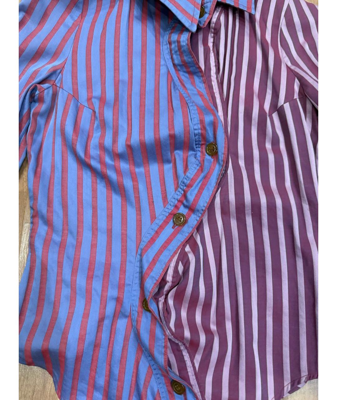 VIVIENNE WESTWOOD Мульти хлопковая рубашка, фото 4