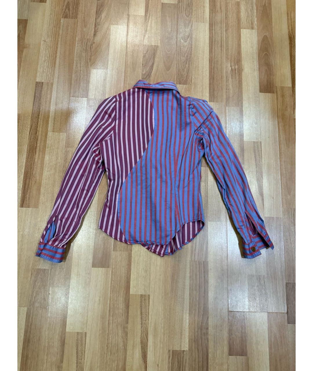 VIVIENNE WESTWOOD Мульти хлопковая рубашка, фото 2