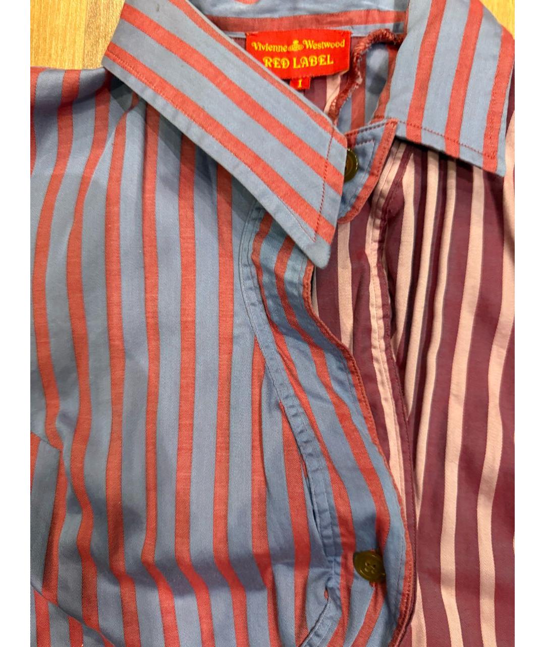 VIVIENNE WESTWOOD Мульти хлопковая рубашка, фото 3