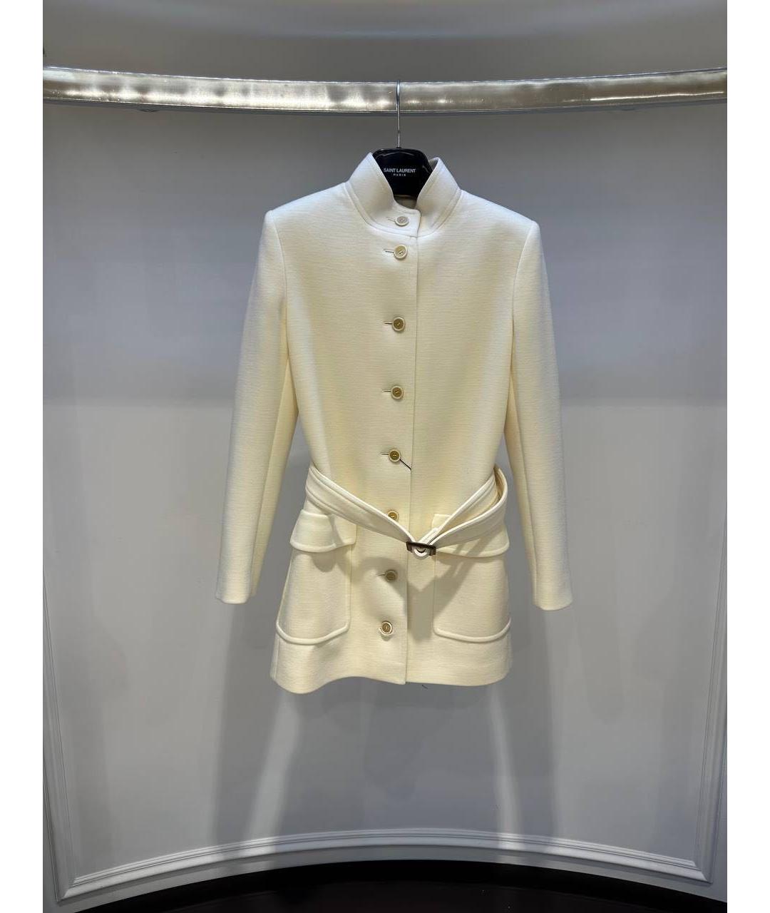 SAINT LAURENT Белый жакет/пиджак, фото 3