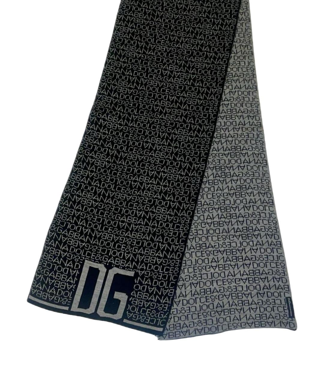 DOLCE&GABBANA Мульти шерстяной шарф, фото 1