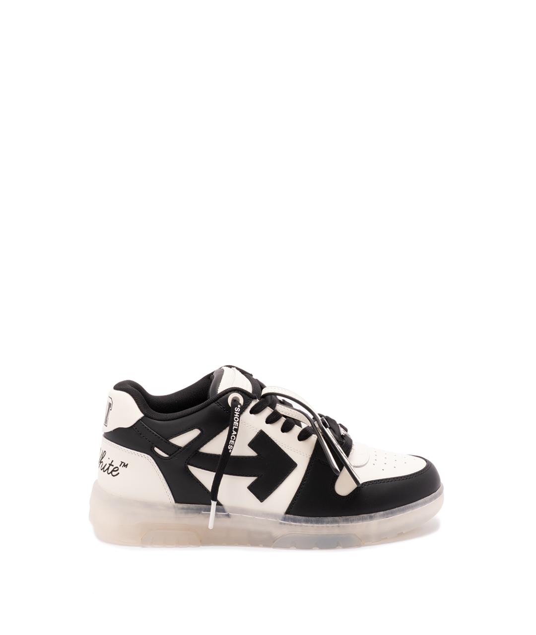 OFF-WHITE Мульти кожаные низкие кроссовки / кеды, фото 1