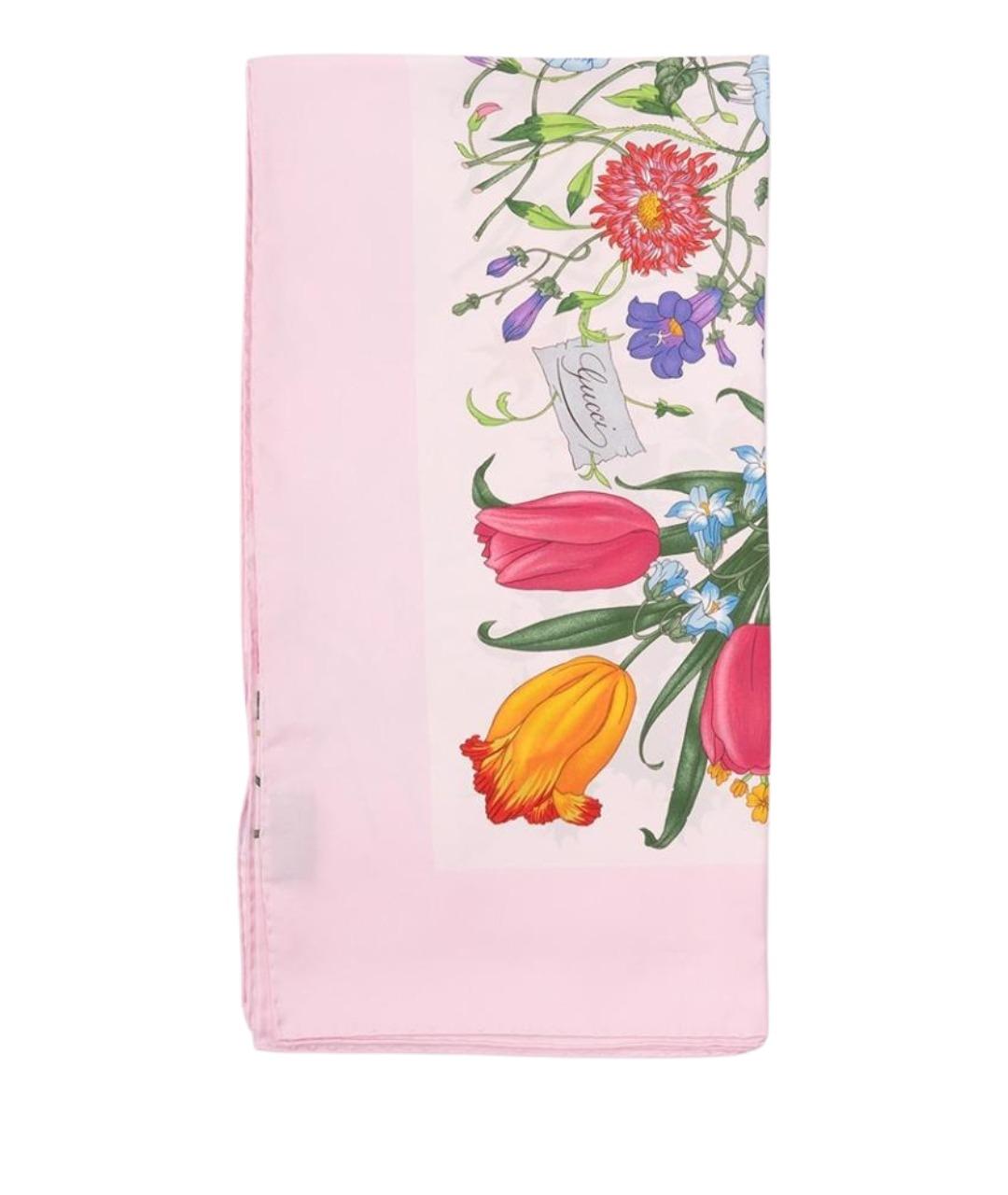 GUCCI Мульти шелковый платок, фото 1