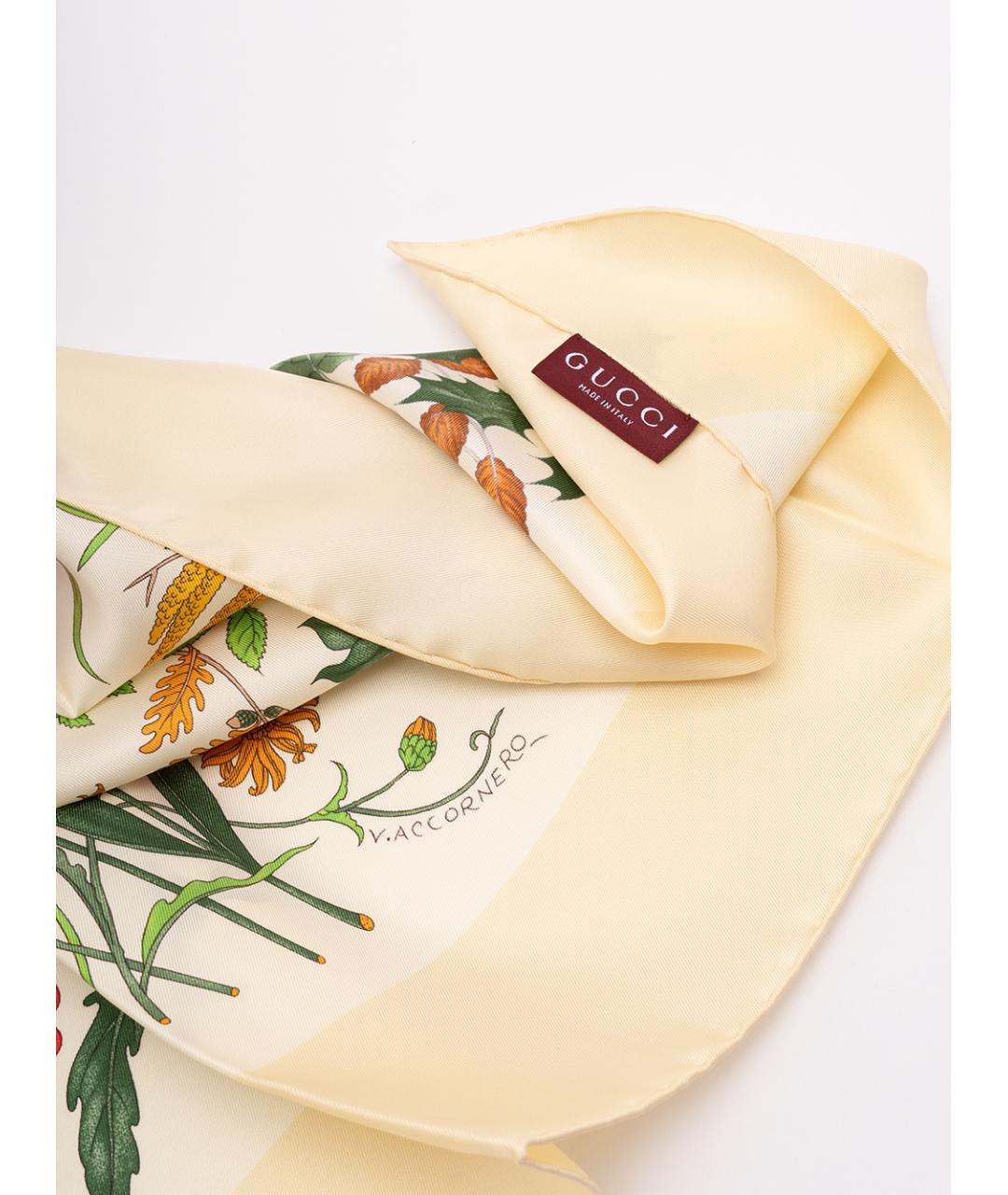 GUCCI Мульти шелковый платок, фото 4