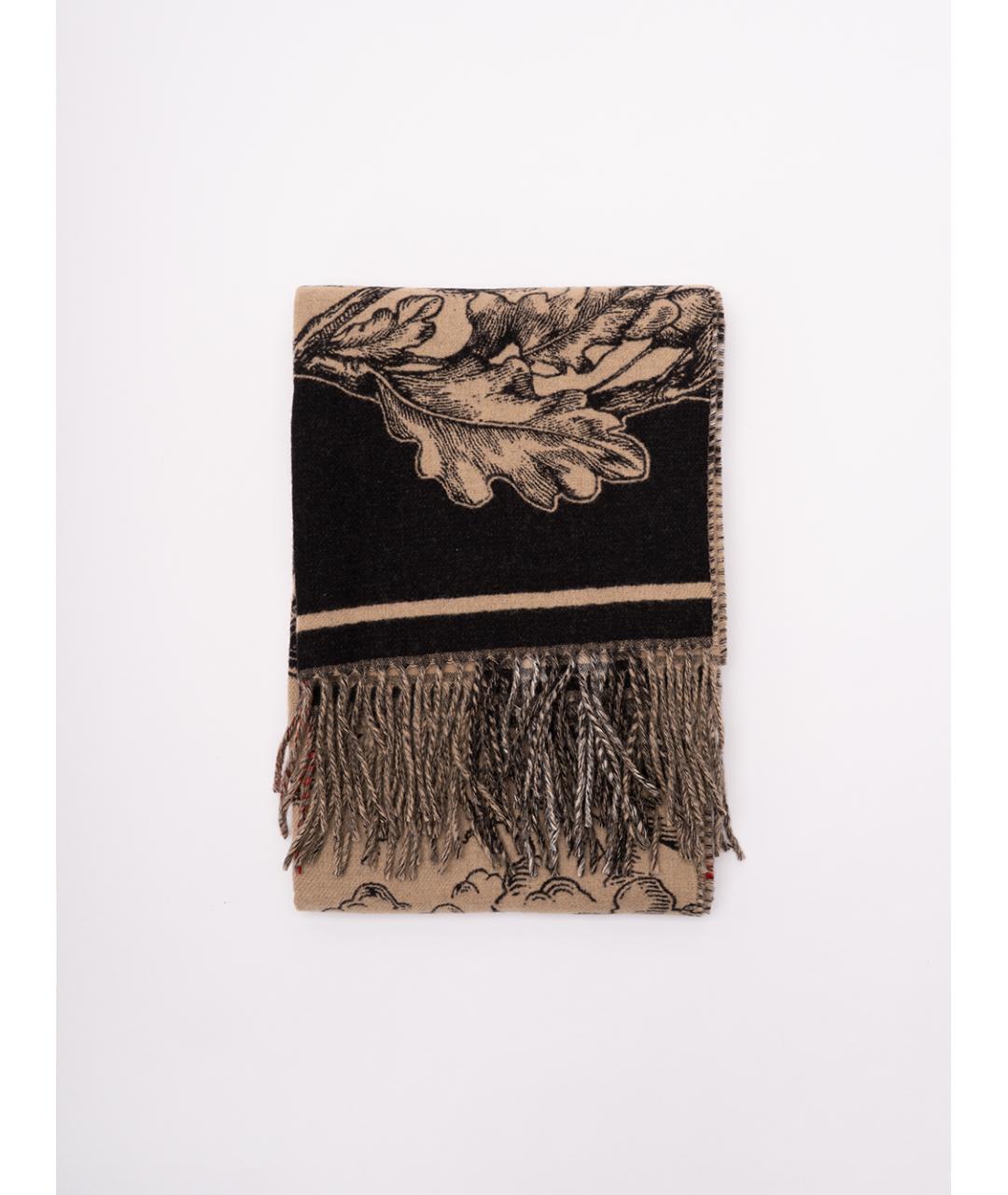 BURBERRY Бежевый кашемировый шарф, фото 1
