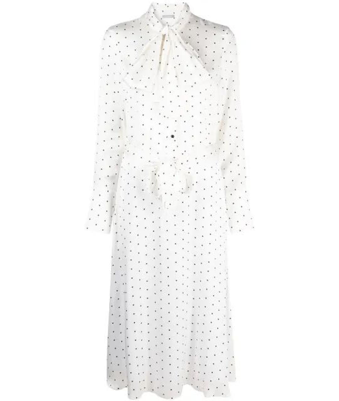 12 STOREEZ Белое вискозное повседневное платье, фото 1