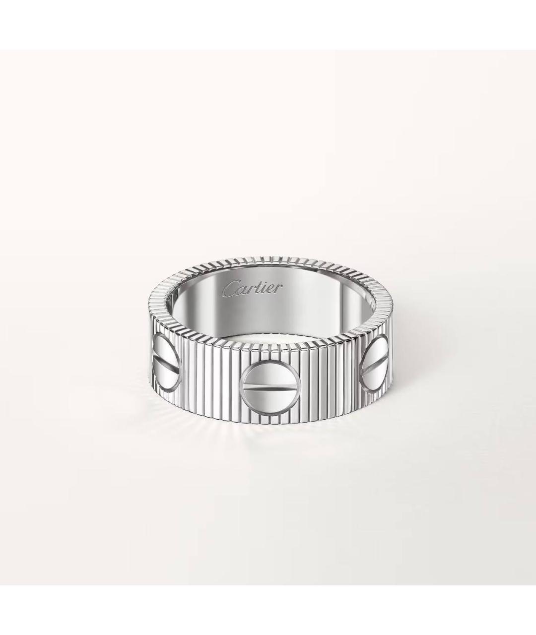 CARTIER Серебряное кольцо из белого золота, фото 7