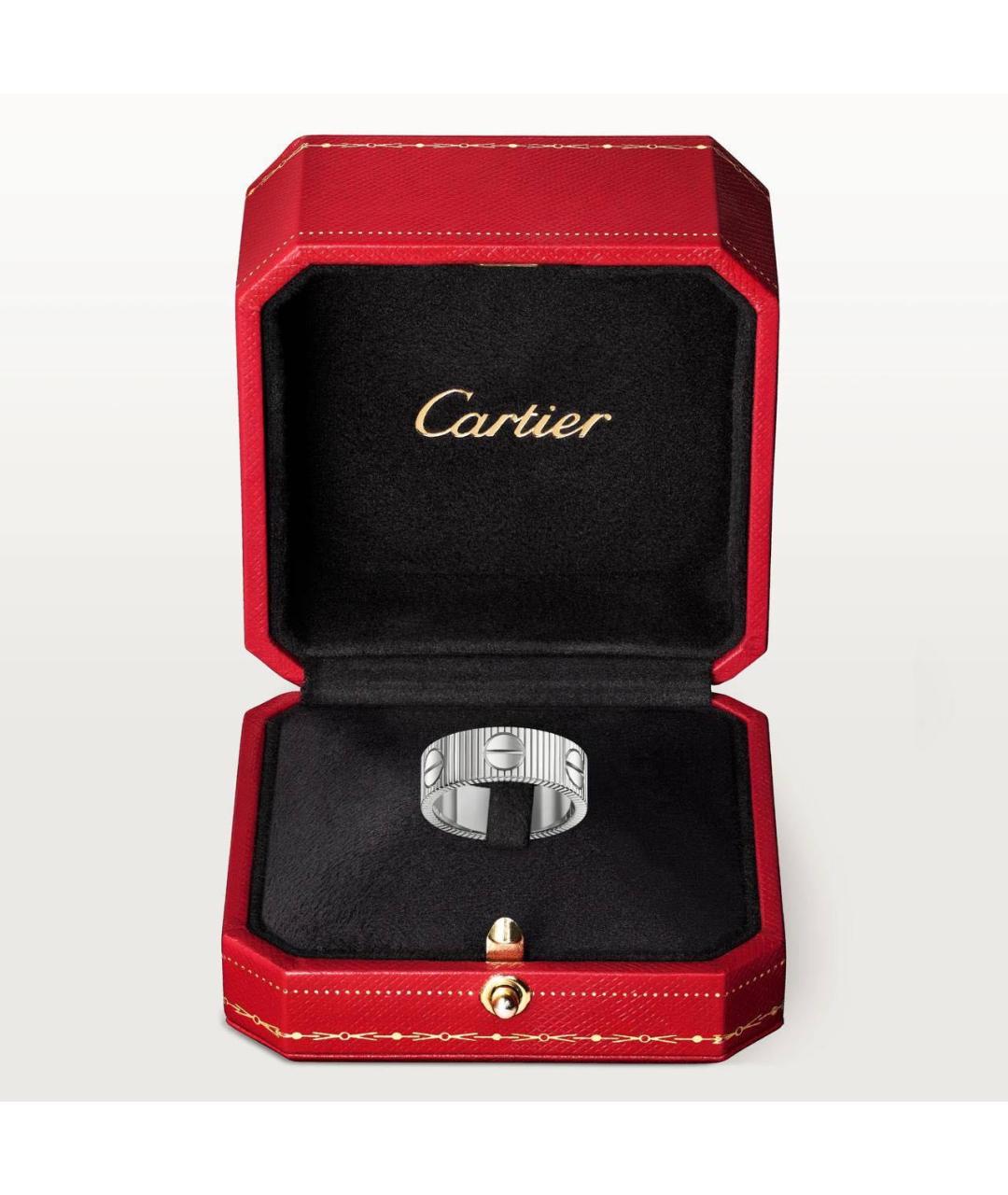 CARTIER Серебряное кольцо из белого золота, фото 6