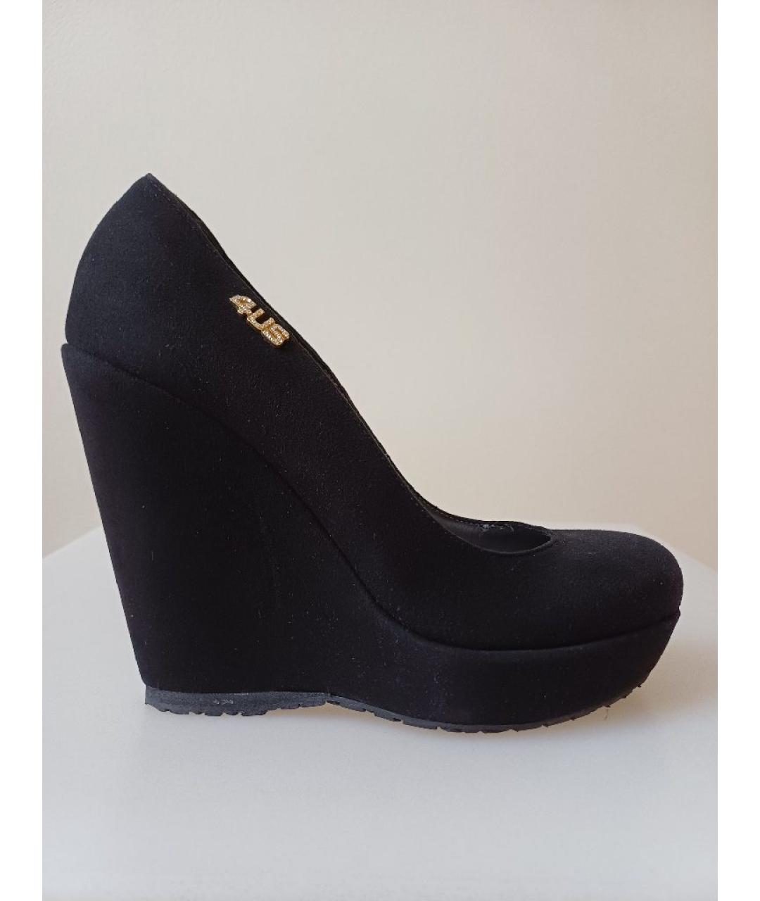 CESARE PACIOTTI Черные замшевые туфли, фото 9