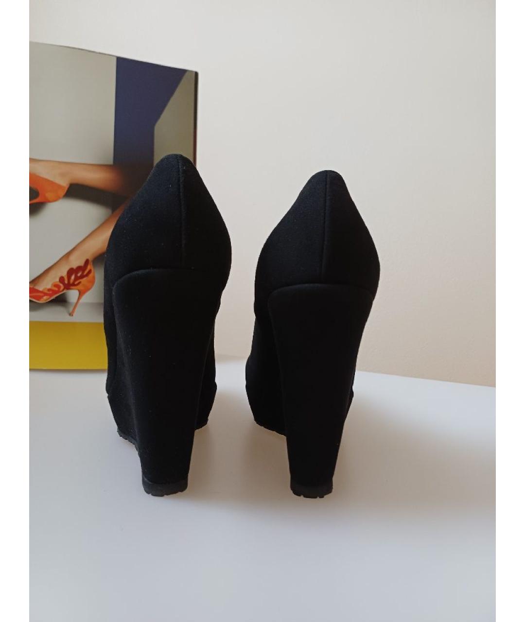 CESARE PACIOTTI Черные замшевые туфли, фото 7
