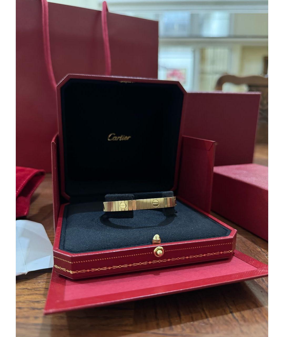 CARTIER Золотой браслет из желтого золота, фото 3