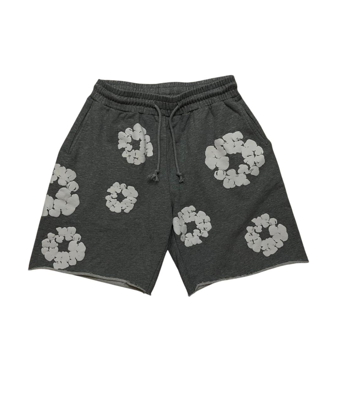 Denim Tears Серые хлопковые шорты, фото 1