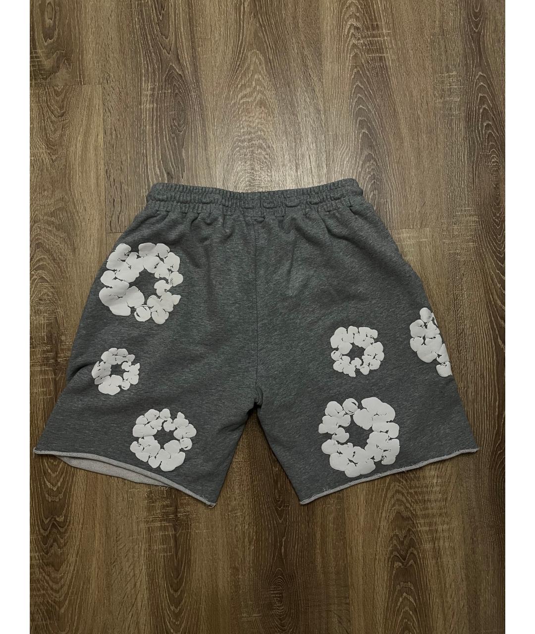 Denim Tears Серые хлопковые шорты, фото 2