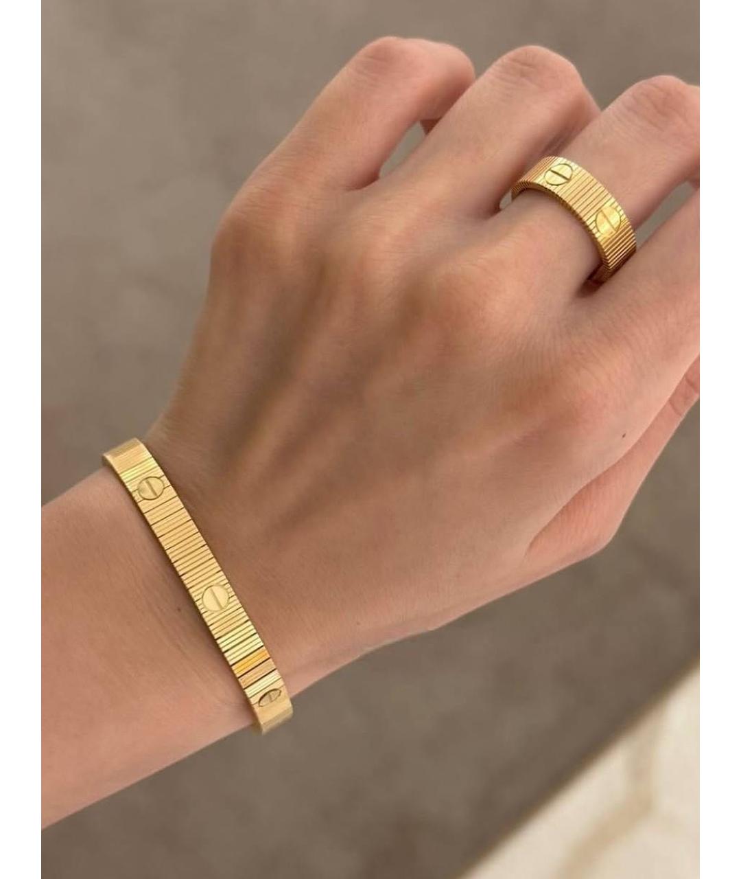 CARTIER Золотой браслет из желтого золота, фото 5