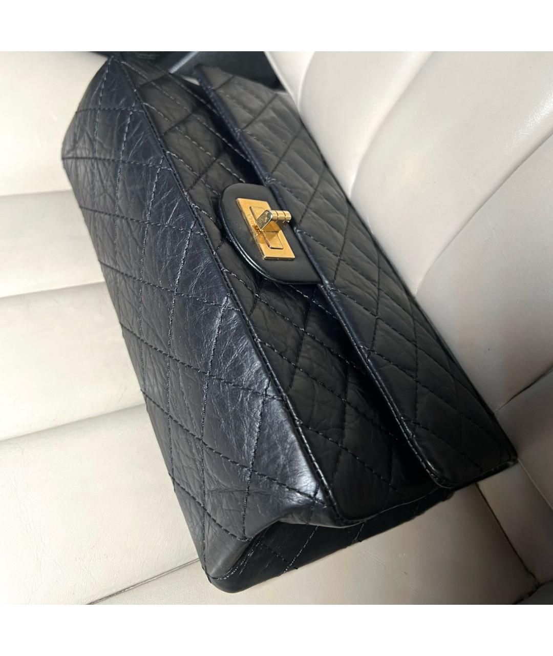 CHANEL Черная кожаная сумка через плечо, фото 6